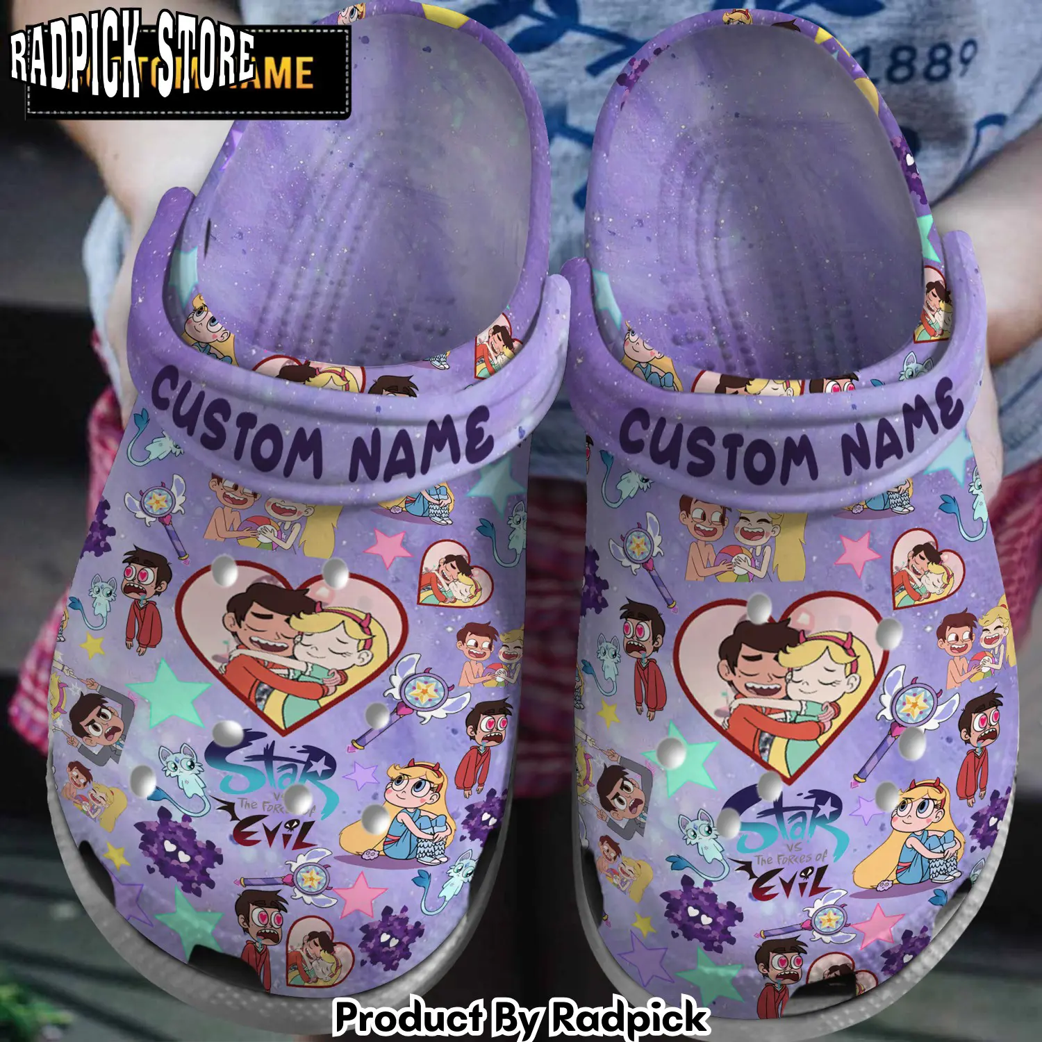 Radpick star vs the forces of evil movie crocss crocband clogs shoes comfortable for men women and kids footwearelite exclusive rp6521242